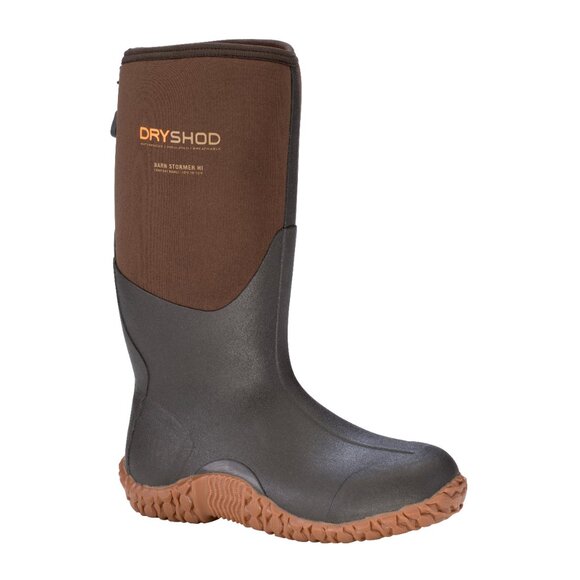 Dryshod Barnstormer Men\'s Hi Size 13 Brown Work Farm Hunting Boot BSM-MH-BR